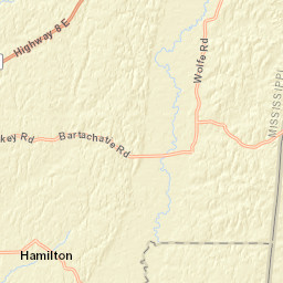 40378 Center Hill Road, Hamilton, MS 39746 Street Map