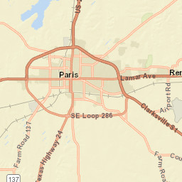 100-198 U.S. 271 Business, Paris, TX 75460 Street Map