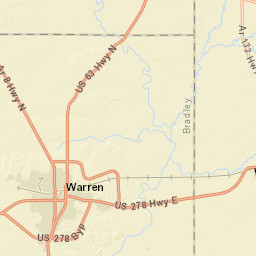 674-890 Cemetery Street, Warren, AR Street Map