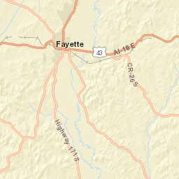 Co Road 26 Fayette AL 35555 America Street Map