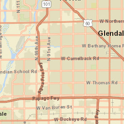 5708-5724 West Glendale Avenue, Glendale Street Map