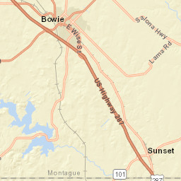 Silver Street, Bowie, TX 76230 Street Map