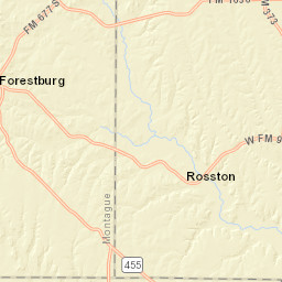 Farm to Market 455, Forestburg, TX 76239 Street Map