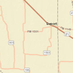9243 U.S. 271, Deport, TX 75435, USA Street Map