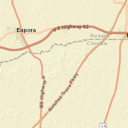 County Road 276, Mathiston, MS 39752 Street Map