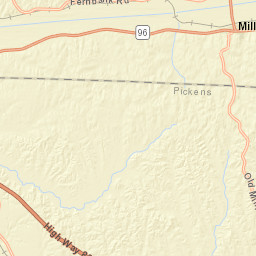 Liberty Lyles Woodard Road, Millport, AL Street Map