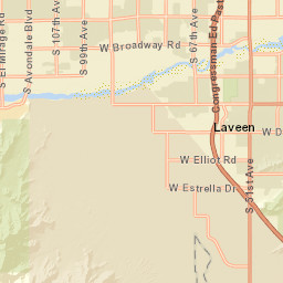 4101-4199 W Pecan Rd Phoenix AZ Street Map