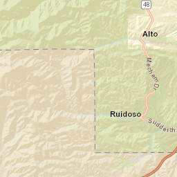 2-98 Center Street, Lincoln National Forest Street Map