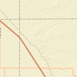 Garza, TX, USA Street Map