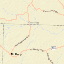 101-461 Old Camden Rd Mt Holly AR Street Map