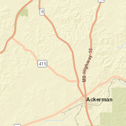 Reform-Sturgis Road, Ackerman, MS 39735 Street Map