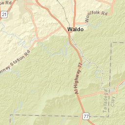 3613 Woolfolk Road, Talladega, AL 35160 Street Map