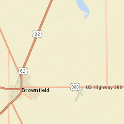 400-598 North 2nd Street Brownfield TX Street Map