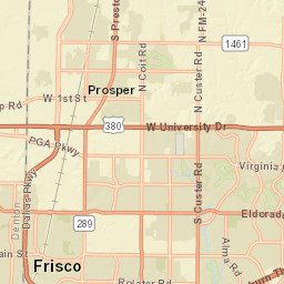 7001-7011 West Main Street, Frisco, TX  Street Map