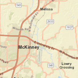 U.S. 75, Melissa, TX 75454, USA Street Map