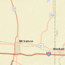 3209 FM 1896 Mt Pleasant TX Street Map
