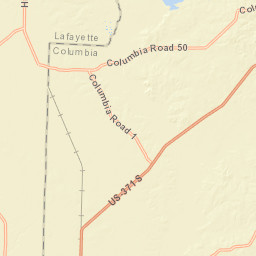 2633 Columbia Road 50, Stamps, AR 71860 Street Map