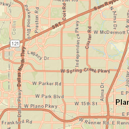 Garden Park Drive, Allen, TX 75013, USA Street Map