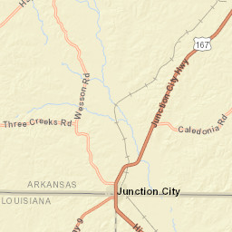101-167 State Line Road East, Junction City Street Map