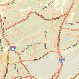 11201-11219 Ironwood Rd, San Diego, CA 92131, USA Street Map