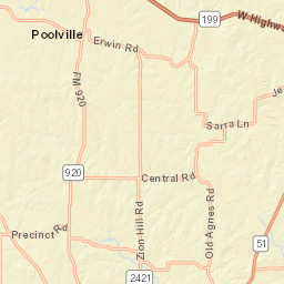 401-435 Friendship Road, Weatherford, TX Street Map