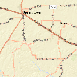 1020-1078 Goshen Rd Springtown TX Street Map