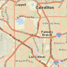 8124-8288 North Macarthur Boulevard Irving TX Street Map