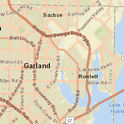 Horseshoe Drive, Firewheel Town Center Street Map