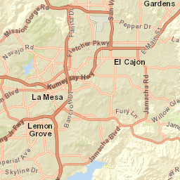 700-898 Sweetwater Rd, Spring Valley, CA Street Map