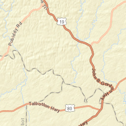 Pobiddy Road, Thomaston, GA 30286 Street Map