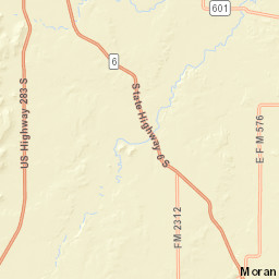 U.S. 283, Albany, TX 76430, America Street Map