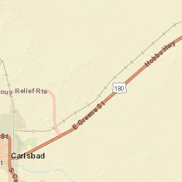 907 Ortega Street, Carlsbad, NM 88220 Street Map