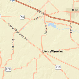 Farm to Market 1995, Van, TX 75790 Street Map