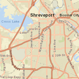 Interstate 20, Bossier City, LA 71111, USA Street Map