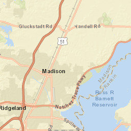 368-484 E Jackson St Ridgeland MS Street Map