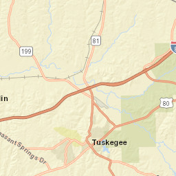 Gerald Robinson Drive, Notasulga, AL Street Map