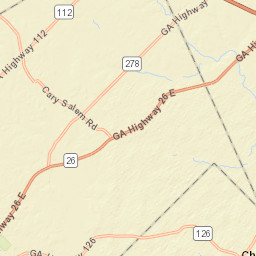 Airport Road, Cochran, GA 31014, USA Street Map