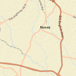 169-199 Bluebird Road, Twin City, GA Street Map