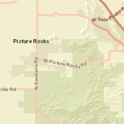 11288-11320 West Picture Rocks Road, Tucson Street Map