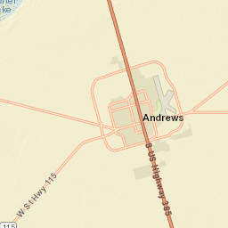 2220 South 385 US, Andrews, TX 79714 Street Map