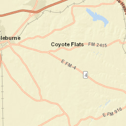 1801 County Road 314, Cleburne, TX  Street Map