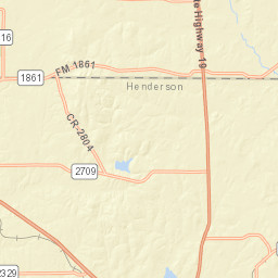 2539 County Road 2918, Athens, TX Street Map