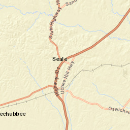 807-883 Alabama 169, Seale, AL 36875 Street Map