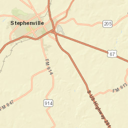 U.S. 281, Stephenville, TX 76401, USA Street Map