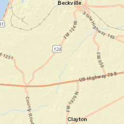County Line Road, Henderson, TX 75652 Street Map