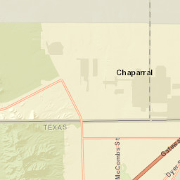 298 W Lisa Dr, Chaparral, NM 88081, Street Map