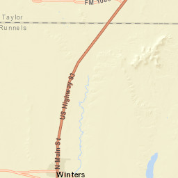 201-299 County Road 230, Winters, TX Street Map
