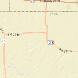 Farm to Market Road 583, May, TX 76857 Street Map