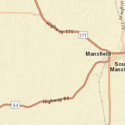 U.S. 84 Mansfield LA 71052 America Street Map