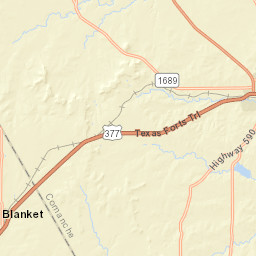 700 Farm to Market 1689, Comanche, TX Street Map